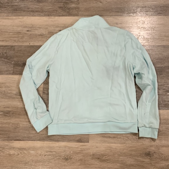 PINK Victoria’s Secret quarter zip mint sweatshirt large - Picture 3 of 3